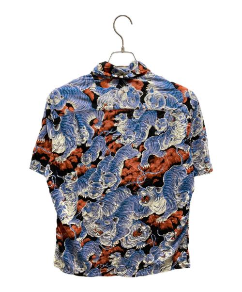 JELADO（ジェラード）JELADO (ジェラード) Pullover B.D. Aloha Shirt ブルー サイズ:Mの古着・服飾アイテム