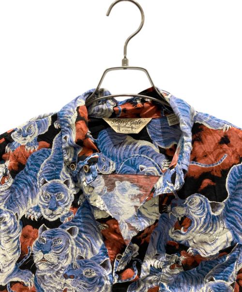 JELADO（ジェラード）JELADO (ジェラード) Pullover B.D. Aloha Shirt ブルー サイズ:Mの古着・服飾アイテム