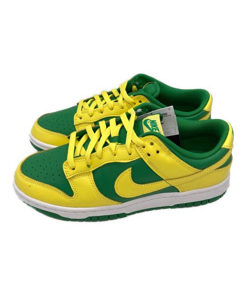 NIKE（ナイキ）NIKE (ナイキ) DUNK LOW RETRO BTTYS グリーン×イエロー サイズ:26.5の古着・服飾アイテム