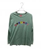 SUPREMEシュプリーム）の古着「21AW Geo Arc L/S Top」｜グリーン