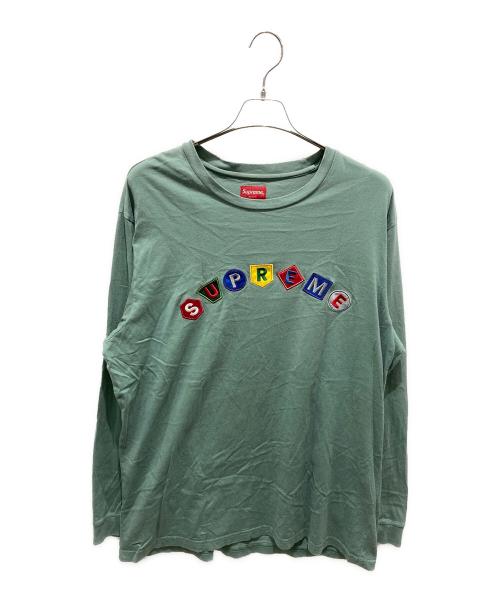 SUPREME（シュプリーム）Supreme (シュプリーム) 21AW Geo Arc L/S Top グリーン サイズ:XLの古着・服飾アイテム