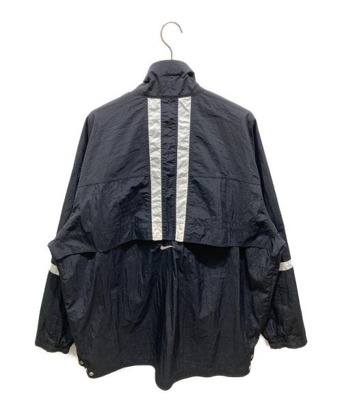 NIKE（ナイキ）NIKE (ナイキ) ナイロンハーフジップ ブラック サイズ:XXLの古着・服飾アイテム