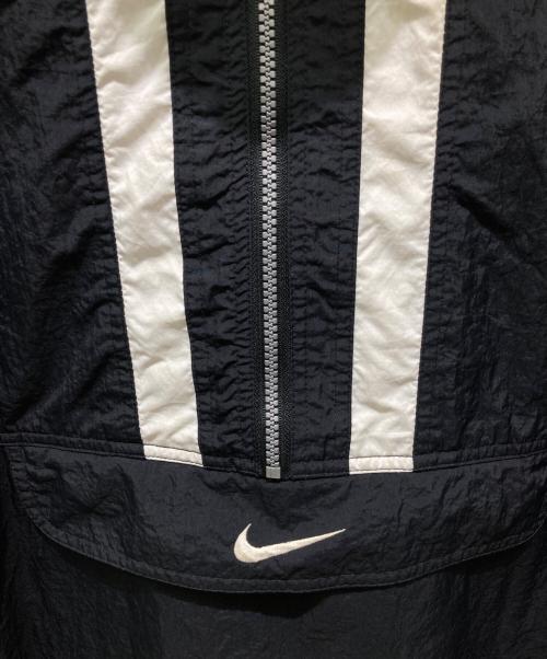 NIKE（ナイキ）NIKE (ナイキ) ナイロンハーフジップ ブラック サイズ:XXLの古着・服飾アイテム