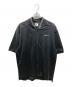NIKE（ナイキ）の古着「半袖ジップシャツ」｜ブラック