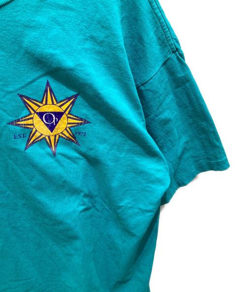 Ocean Pacific（オーシャンパシフィック）Ocean Pacific (オーシャンパシフィック) プリントTシャツ ブルー サイズ:XLの古着・服飾アイテム