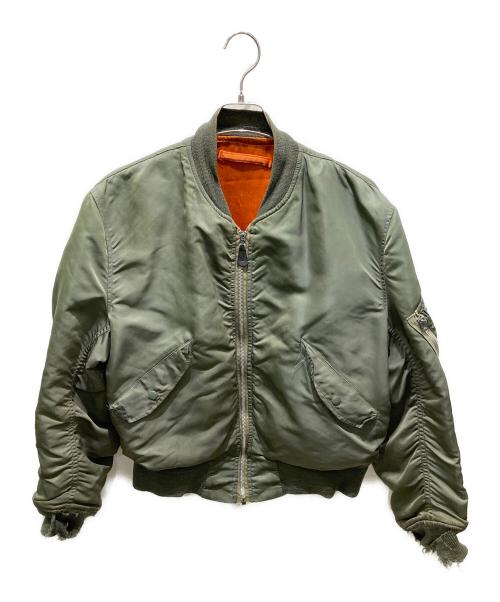 U.S.AIR FORCE（ユーエスエアフォース）U.S.AIR FORCE (ユーエスエアフォース) L-2Bジャケット オリーブ サイズ:Lの古着・服飾アイテム