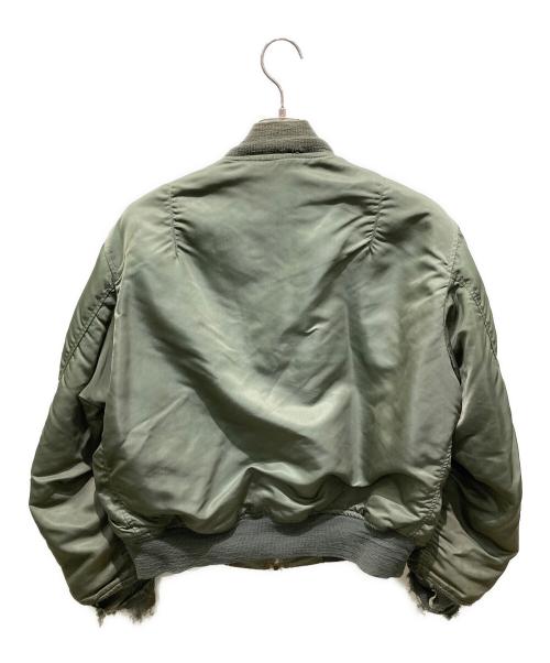 U.S.AIR FORCE（ユーエスエアフォース）U.S.AIR FORCE (ユーエスエアフォース) L-2Bジャケット オリーブ サイズ:Lの古着・服飾アイテム