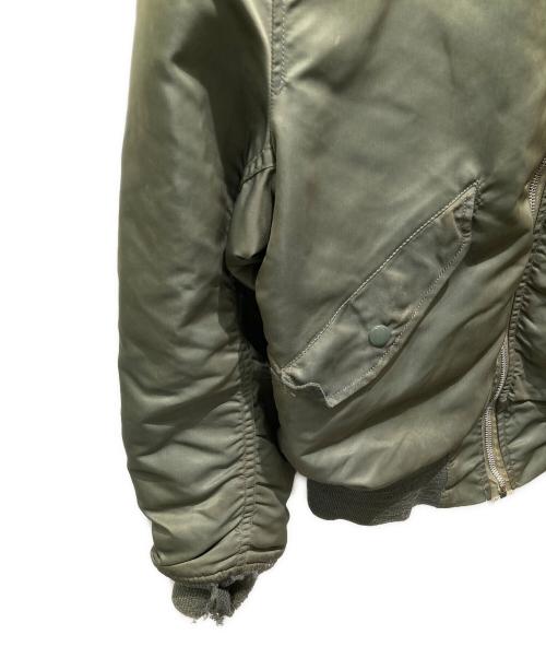 U.S.AIR FORCE（ユーエスエアフォース）U.S.AIR FORCE (ユーエスエアフォース) L-2Bジャケット オリーブ サイズ:Lの古着・服飾アイテム