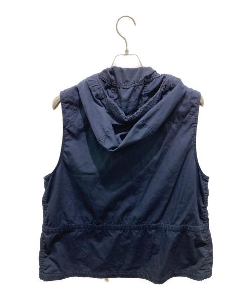 Engineered Garments（エンジニアドガーメンツ）Engineered Garments (エンジニアードガーメンツ) フーデッドベスト ネイビー サイズ:Lの古着・服飾アイテム