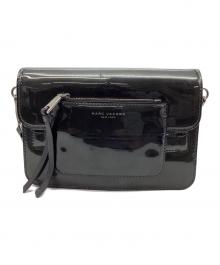 MARC JACOBS（マークジェイコブス）の古着「パテント レザー 2way クロスボディ ショルダーバッグ」｜ブラック