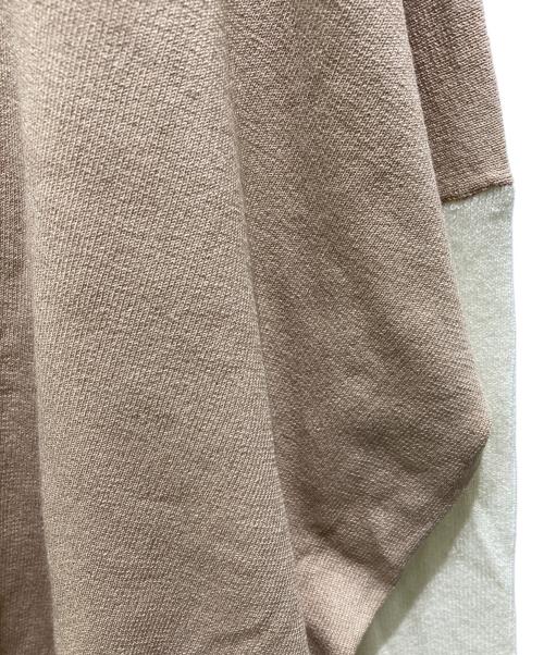 MM6 Maison Margiela（エムエムシックスメゾンマルジェラ）MM6 Maison Margiela (エムエムシックスメゾンマルジェラ) Vネックニット ベージュ×ホワイト サイズ:Mの古着・服飾アイテム