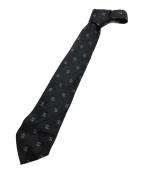 CHANELシャネル）の古着「ココマークシルクカシミヤネクタイ」｜グレー