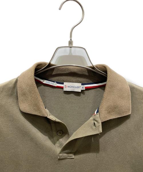 MONCLER（モンクレール）MONCLER (モンクレール) MAGLIA POLO オリーブ サイズ:Mの古着・服飾アイテム