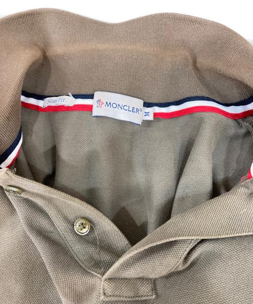MONCLER（モンクレール）MONCLER (モンクレール) MAGLIA POLO オリーブ サイズ:Mの古着・服飾アイテム