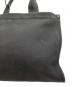 中古・古着 TORY BURCH (トリーバーチ) ELLA CANVAS MINI TOTE ブラック：15000円