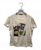 BALENCIAGAバレンシアガ）の古着「プリントTシャツ」｜アイボリー