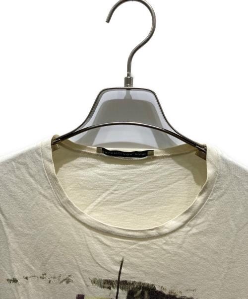 BALENCIAGA（バレンシアガ）BALENCIAGA (バレンシアガ) プリントTシャツ アイボリー サイズ:Mの古着・服飾アイテム