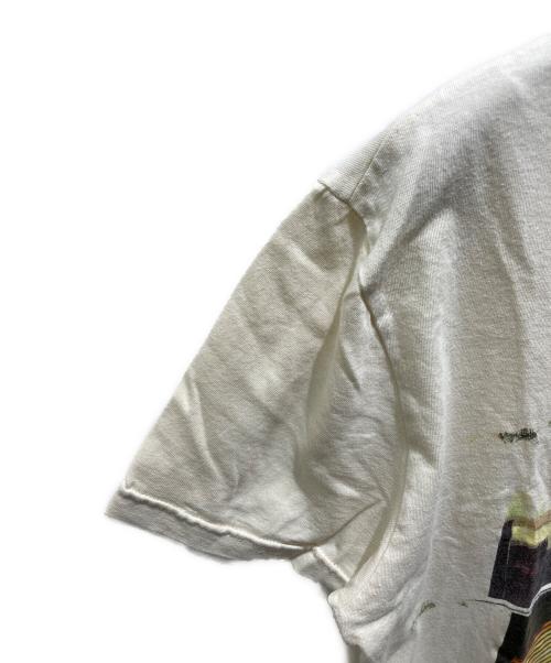 BALENCIAGA（バレンシアガ）BALENCIAGA (バレンシアガ) プリントTシャツ アイボリー サイズ:Mの古着・服飾アイテム