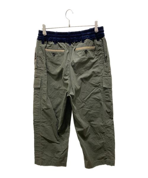 sacai（サカイ）sacai (サカイ) COTTON OXFORD PANTS カーキ サイズ:2の古着・服飾アイテム