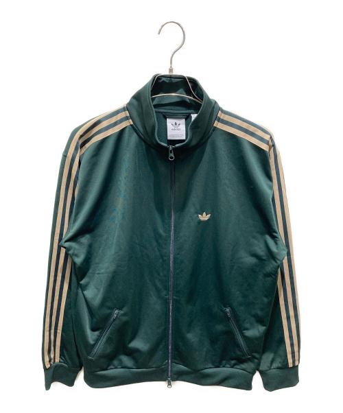adidas（アディダス）adidas (アディダス) ベッケンバウアートラックジャケット グリーン サイズ:Sの古着・服飾アイテム