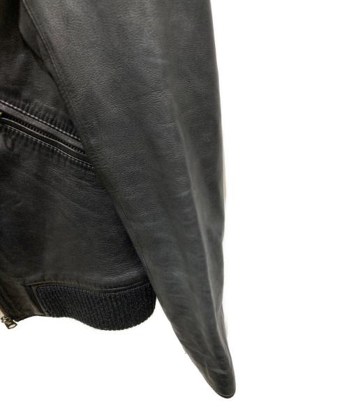 Hysteric Glamour（ヒステリックグラマー）Hysteric Glamour (ヒステリックグラマー) ゴートレザージャケット ブラック サイズ:Mの古着・服飾アイテム