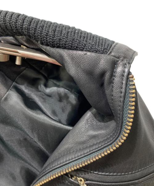 Hysteric Glamour（ヒステリックグラマー）Hysteric Glamour (ヒステリックグラマー) ゴートレザージャケット ブラック サイズ:Mの古着・服飾アイテム