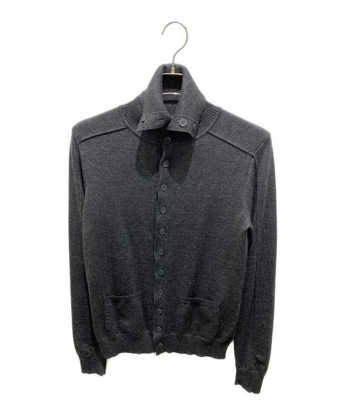 BALENCIAGA（バレンシアガ）BALENCIAGA (バレンシアガ) シルクブレンドカーディガン グレー サイズ:XSの古着・服飾アイテム