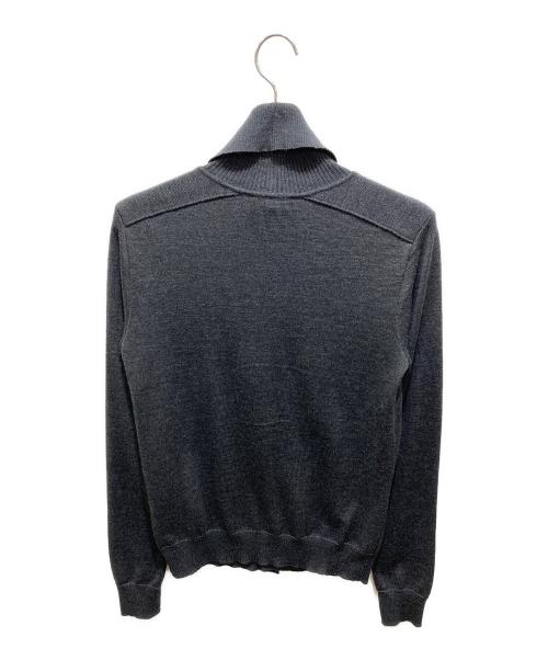 BALENCIAGA（バレンシアガ）BALENCIAGA (バレンシアガ) シルクブレンドカーディガン グレー サイズ:XSの古着・服飾アイテム