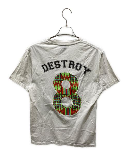 stussy（ステューシー）stussy (ステューシー) プリントTシャツ ホワイト サイズ:Mの古着・服飾アイテム