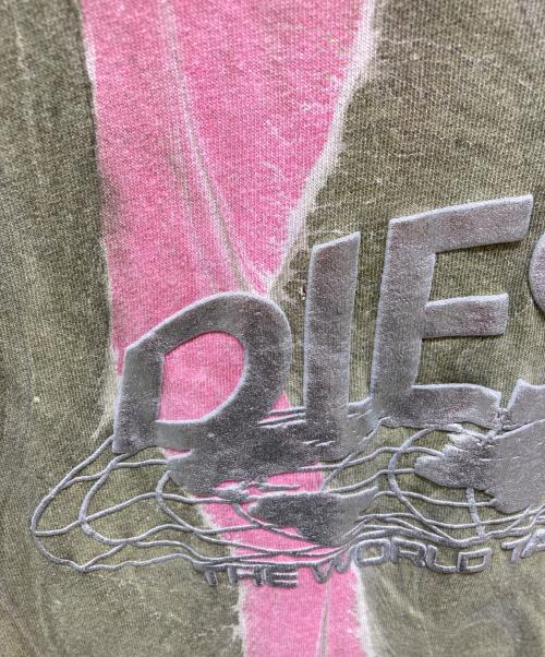 DIESEL（ディーゼル）DIESEL (ディーゼル) T-WASh-L2 ピンク×カーキ サイズ:Sの古着・服飾アイテム