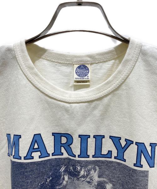 TOYS MCCOY（トイズマッコイ）TOYS McCOY (トイズマッコイ) MARILYN MONROE TEE ホワイト サイズ:Lの古着・服飾アイテム