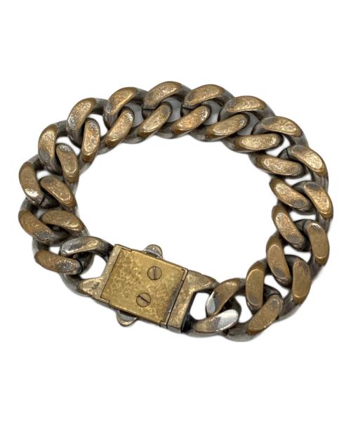 Saint Laurent Paris（サンローランパリ）Saint Laurent Paris (サンローランパリ) Silver-Tone Bracelet シルバーの古着・服飾アイテム