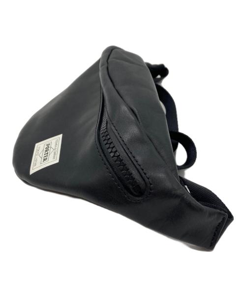 PORTER（ポーター）PORTER (ポーター) ウエストバッグ ブラックの古着・服飾アイテム