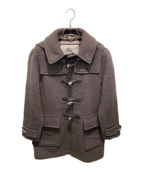 BURBERRY LONDON（バーバリーロンドン）BURBERRY LONDON (バーバリーロンドン) フーデッドダッフルコート ブラウン サイズ:52の古着・服飾アイテム