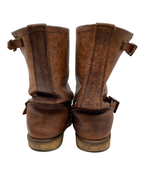 RED WING（レッドウィング）RED WING (レッドウィング) エンジニアブーツ ブラウン サイズ:US8.5の古着・服飾アイテム