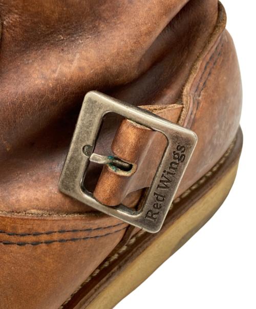 RED WING（レッドウィング）RED WING (レッドウィング) エンジニアブーツ ブラウン サイズ:US8.5の古着・服飾アイテム