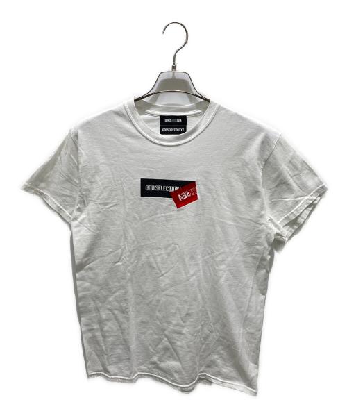 WIND AND SEA（ウィンダンシー）WIND AND SEA (ウィンダンシー) GOD SELECTION XXX (ゴッドセレクショントリプルエックス) 刺繍Tシャツ ホワイト サイズ:Mの古着・服飾アイテム