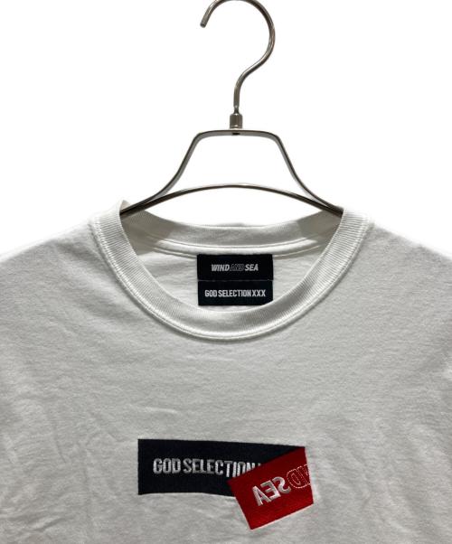WIND AND SEA（ウィンダンシー）WIND AND SEA (ウィンダンシー) GOD SELECTION XXX (ゴッドセレクショントリプルエックス) 刺繍Tシャツ ホワイト サイズ:Mの古着・服飾アイテム