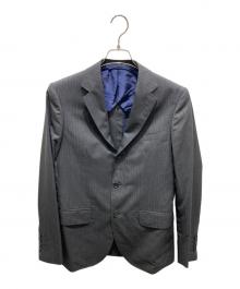 Psycho Bunny（サイコ バニー）の古着「段返り3Bジャケット」｜グレー