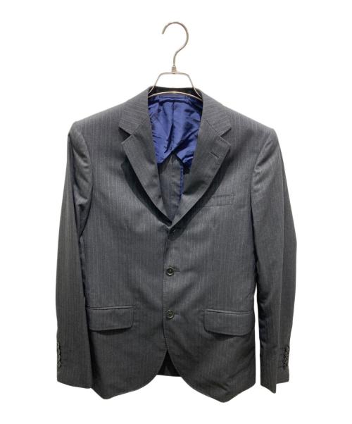 Psycho Bunny（サイコ バニー）Psycho Bunny (サイコ バニー) 段返り3Bジャケット グレー サイズ:Sの古着・服飾アイテム