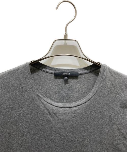 GUCCI（グッチ）GUCCI (グッチ) ナイトシールドカットソー グレー サイズ:Mの古着・服飾アイテム