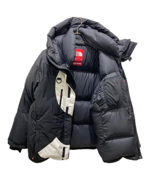 THE NORTH FACE（ザ ノース フェイス）THE NORTH FACE (ザ ノース フェイス) SUPREME (シュプリーム) S Logo Himalayan Parka ブラック×ホワイト サイズ:Lの古着・服飾アイテム