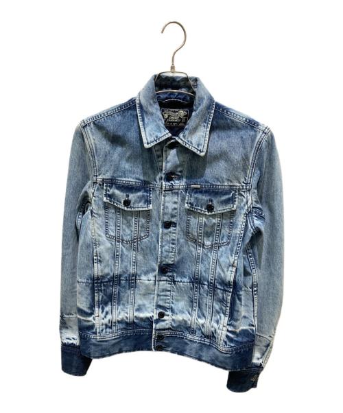 DIESEL（ディーゼル）DIESEL (ディーゼル) デニムジャケット インディゴ サイズ:Mの古着・服飾アイテム