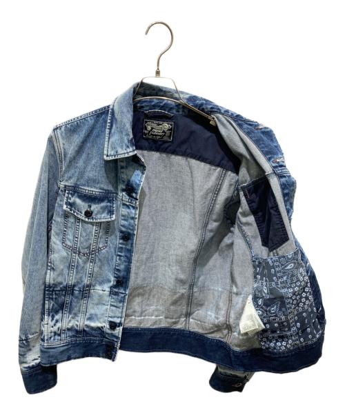 DIESEL（ディーゼル）DIESEL (ディーゼル) デニムジャケット インディゴ サイズ:Mの古着・服飾アイテム