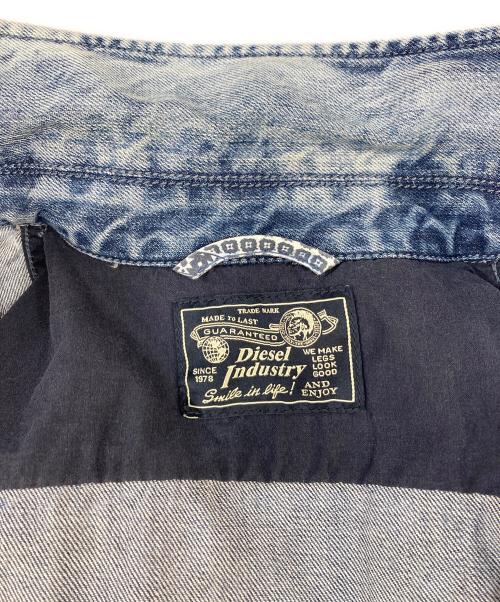 DIESEL（ディーゼル）DIESEL (ディーゼル) デニムジャケット インディゴ サイズ:Mの古着・服飾アイテム