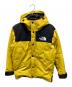 THE NORTH FACE（ザ ノース フェイス）の古着「Mountain Down Jacket」｜イエロー×ブラック