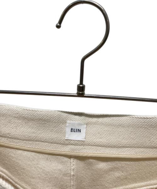 ELIN（エリン）ELIN (エリン) ワイドカーゴパンツ アイボリー サイズ:38の古着・服飾アイテム