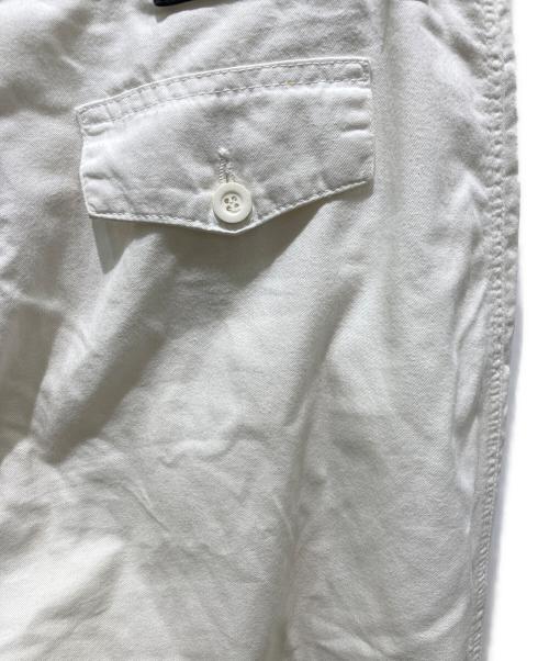 DOLCE & GABBANA Basic（ドルチェガッバーナベーシック）DOLCE & GABBANA Basic (ドルチェガッバーナベーシック) スタッズパンツ ホワイト サイズ:46の古着・服飾アイテム