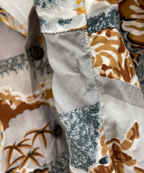 KENNINGTON（ケニントン）KENNINGTON (ケニントン) アロハシャツ グレー サイズ:Lの古着・服飾アイテム