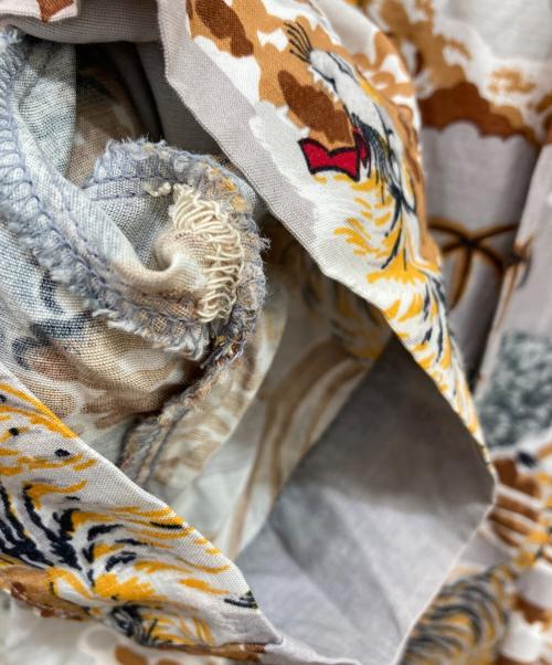 KENNINGTON（ケニントン）KENNINGTON (ケニントン) アロハシャツ グレー サイズ:Lの古着・服飾アイテム